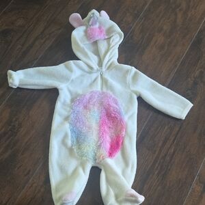 Nannette Fleece unicorn  Onesie